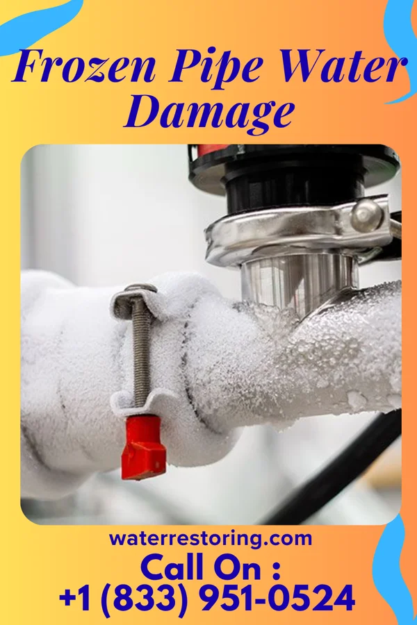 Frozen Pipe Water Damage in Sayreville, NJ